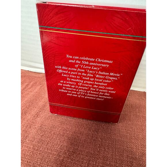 Carlton Cards VTG I love Lucy Havin A Stompin Good Time Christmas Ornament - Picture 6 of 6